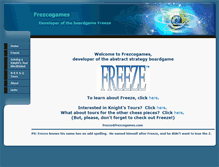 Tablet Screenshot of frezcogames.com